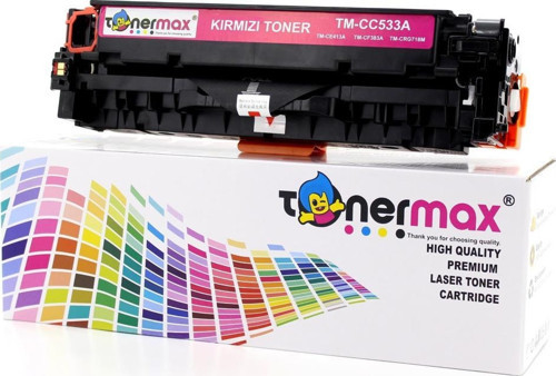 HP 304A / CC533A / CM2320 / CP2025 Kırmızı Muadil Toner - Ekonomik