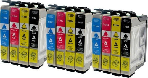 Epson T1285 Set Muadil Kartuş 3'lü Avantaj Paket