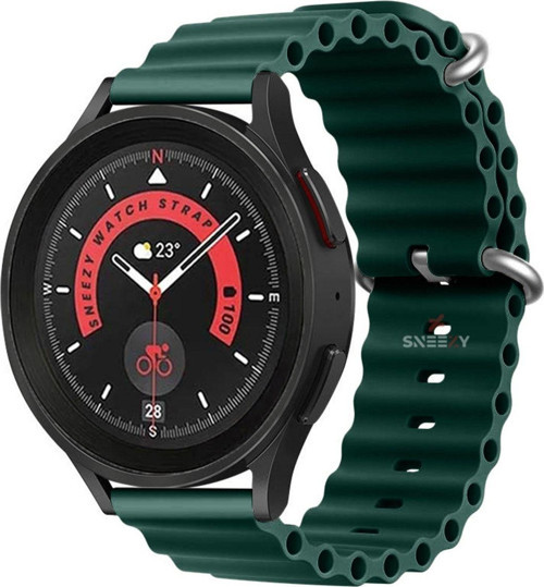 Samsung Galaxy Watch 6 – Classic 40-43-44-47Mm Uyumlu 20Mm Seaflex Ocean Silikon Kordon