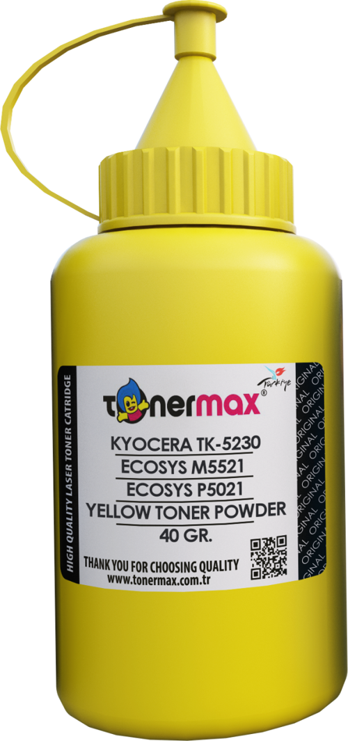Kyocera TK-5230 Toner Tozu Sarı / Ecosys M5021 / M5521