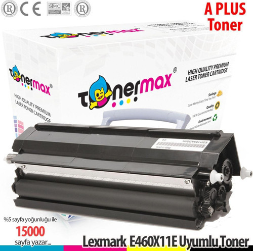 Lexmark E460X11E / E460 / E462 A Plus Muadil Toneri 15K