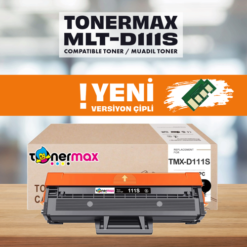 Samsung MLT-D111S Muadil Toner / Xpress M2020 / M2022 / M2070 - Yeni Versiyon Çipli