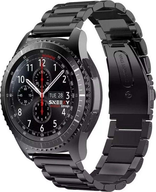 Huawei Watch 3 Elite-Classic 46Mm-Watch 3 Pro-Elite 22Mm Uyumlu Ironweft Döküm Çelik Metal Kordon