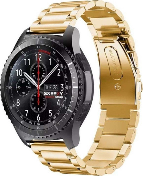 Huawei Watch 3 Elite-Classic 46Mm-Watch 3 Pro-Elite 22Mm Uyumlu Ironweft Döküm Çelik Metal Kordon