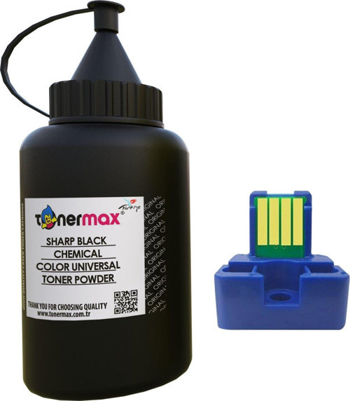 Sharp MX-27 Toner Tozu ve Çipi - Siyah / MX2300 / MX2700 / MX4501