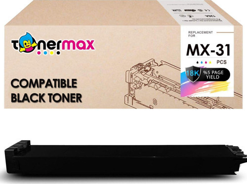 Sharp MX-31GTBA Siyah Muadil Toner / MX2301n / MX2600n / MX3100n