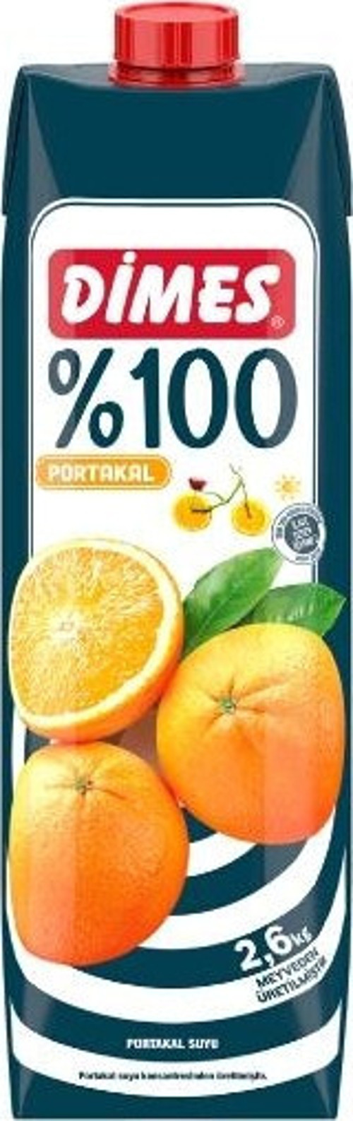 %100 Portakal Meyve Suyu 1 Lt.