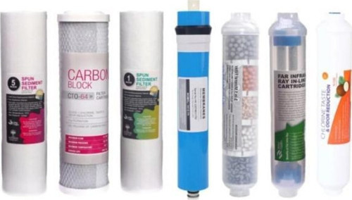 Su Arıtma Cihazı Filtresi 7 Li Filtre Seti Paket 10 Aşama