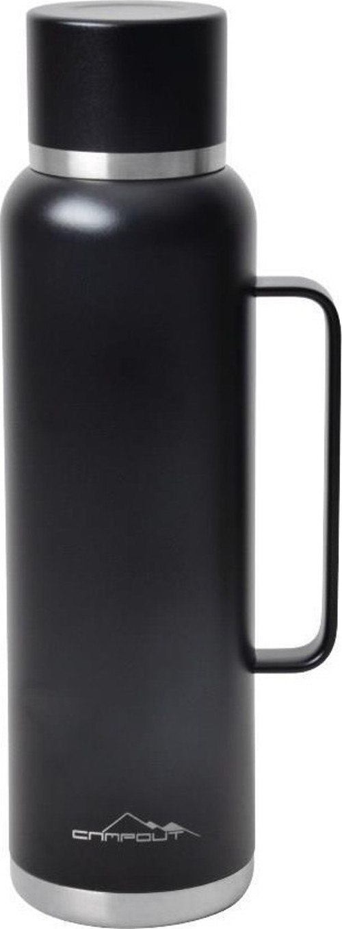 CAMPOUT ÇİFT KATMANLI TERMOS 1500 ML SİYAH