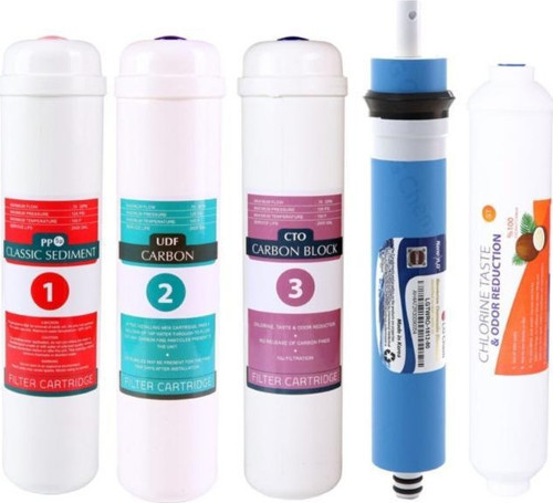 Su Arıtma 5 Li Filtre Tam Set