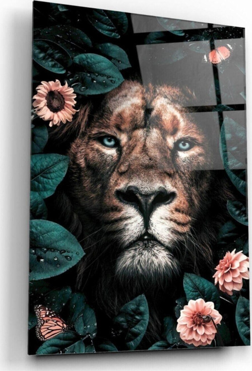 Aslan Cam Tablo