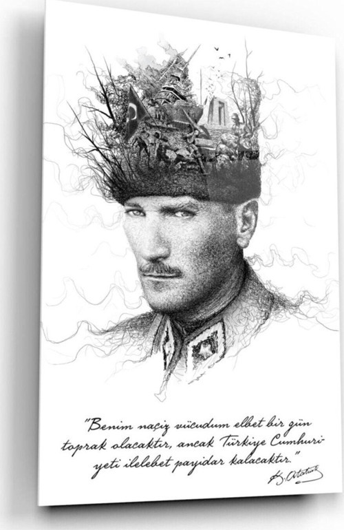 Atatürk Cam Tablo