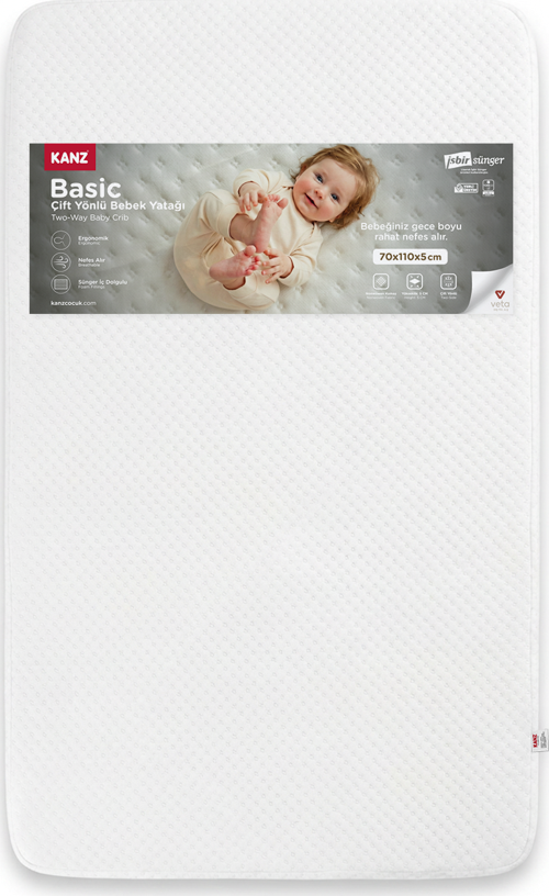 KANZ BASIC 70X110 OYUN PARKI YATAGI 5 CM 2