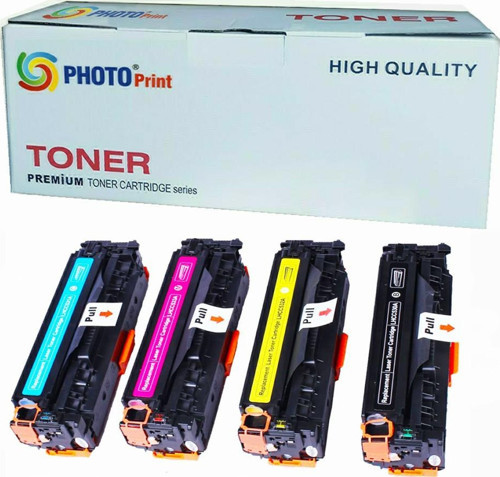 Canon I-Sensys MF-726CDW CRG-718 Ithal 4 Renk Muadil Toner Seti Chipli 3.500 Sayfa