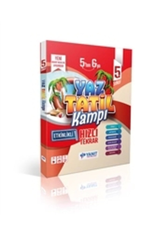 Yanıt Yayınları 5.Sınıf Yaz Tatil Kamp Kitabı 2025