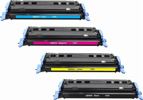 CRG-707 / LBP-5000 Toner - Ekonomik - 1 Set Cmyk