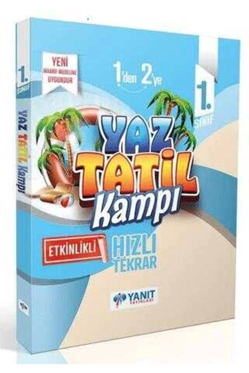 Yanıt Yayınları 1.Sınıf Yaz Tatil Kamp Kitabı 2025