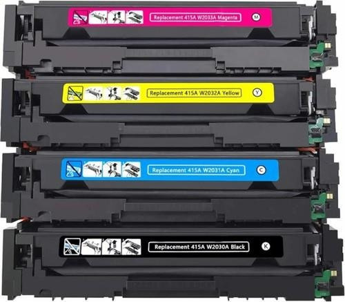 Hp 415A Çipli Cmyk 1 Set Muadil Toner