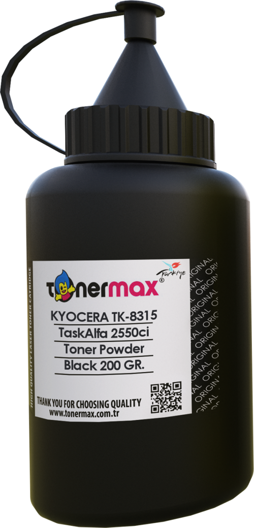 Kyocera TK-8315 Siyah Toner Tozu / TaskAlfa 2550ci