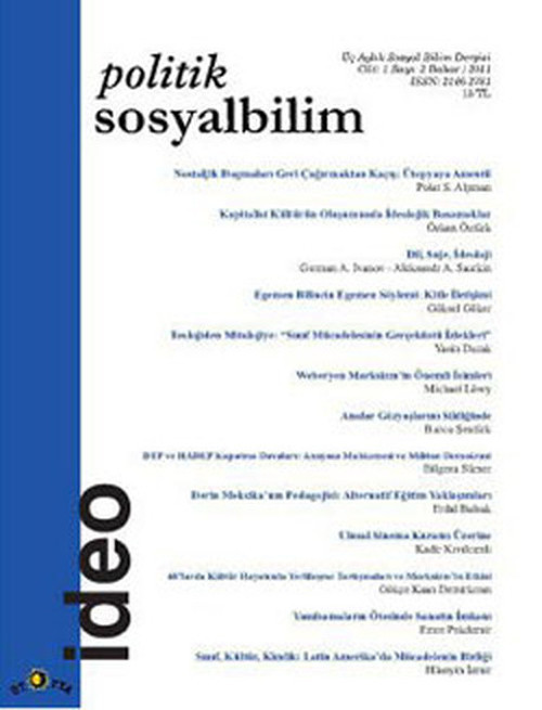 Politik Sosyalbilim Sayı 2
