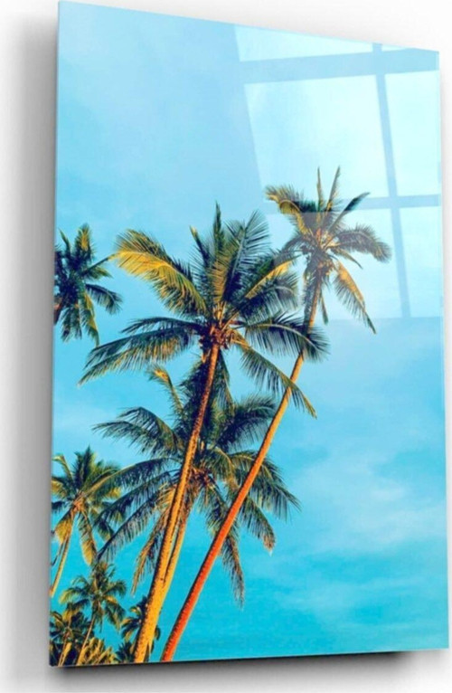 Palmiyeler Cam Tablo
