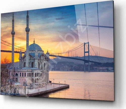 Soyut Cam Tablo 4 mm Dayanıklı Temperli Cam
