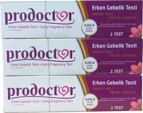 Erken Gebelik Testi 3 Adet
