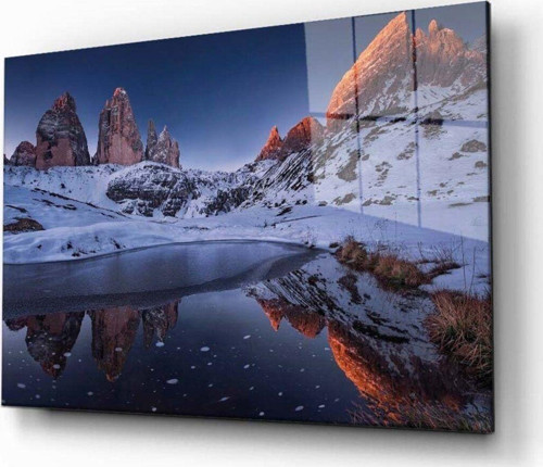 Doğa Manzara Cam Tablo 4mm Dayanıklı Temperli Cam