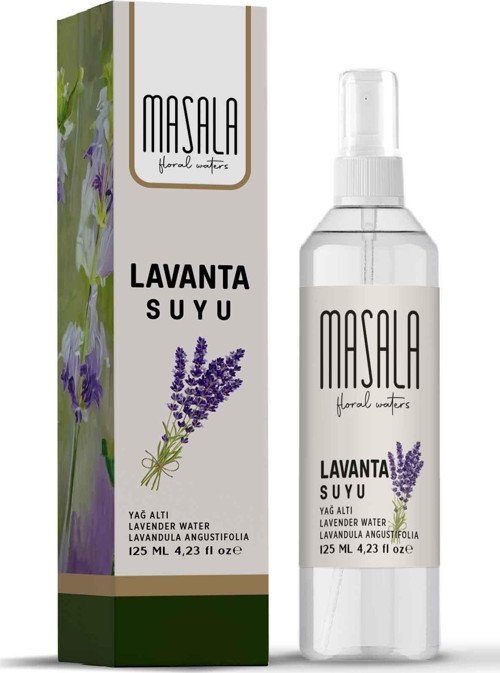 Saf Lavanta Suyu 125 ml – %100 Doğal Yağlı Hidrosol, Lavender Floral Water Tonic