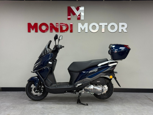 Fuzion 125 Scooter Motosiklet Lacivert 2026 (Çanta İşli) - MondiMotor