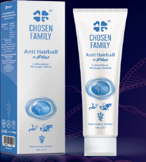 Chosen Family Anti-Hairball Plus 100 gr - Kedi Tüy Yumağı Önleyici ve Sindirim Düzenleyici Malt Macun