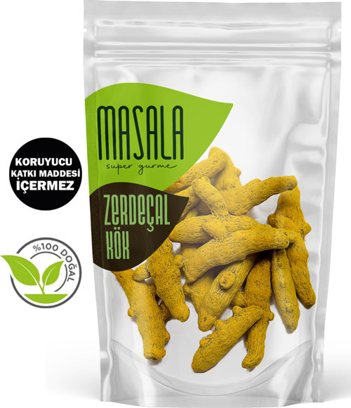 Kök Zerdeçal 120 gr - Turmeric Root (Menşei; Hindistan)