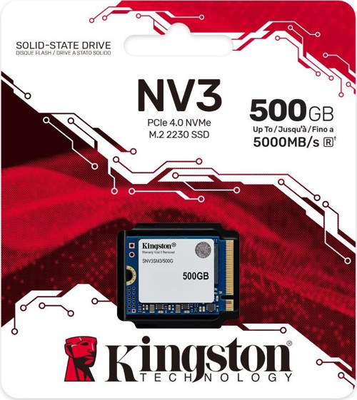 SNV3SM3/500G NV3 500GB 5000-3000Mb/s PCIE GEn4 M.2 NVME 22x30 SSD Harddisk