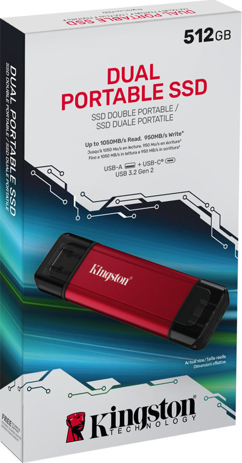 SPSD/512GB 512 GB USB Gen 2.2 Typoe C mini Kırmızı Harici Taşınabilir SSD Harddisk