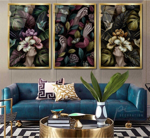 Tropik Gold Tema Triple Cam Tablo
