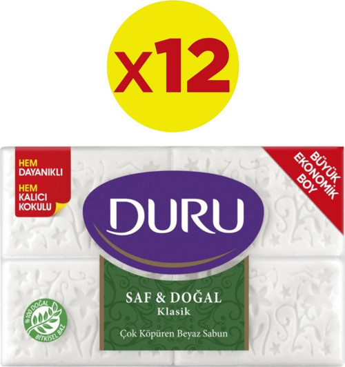 Kalıp Sabun 4x250 gr (1000 gr) x 12 Adet