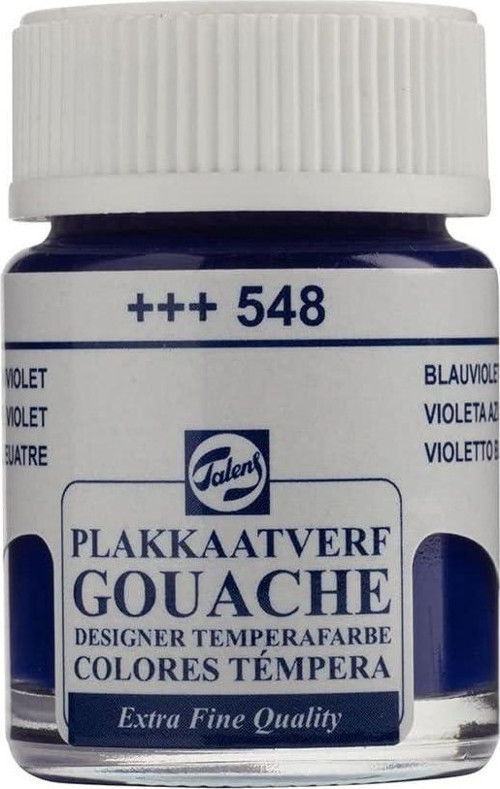 Gouache Jar 16Ml Guaj Boya Blue Vıolet / 548
