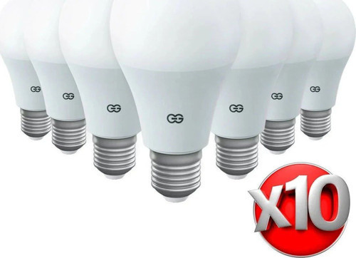 Günsan 10'lu LED Ampul 12W Gün Işığı E27 (4000K 220-240V)