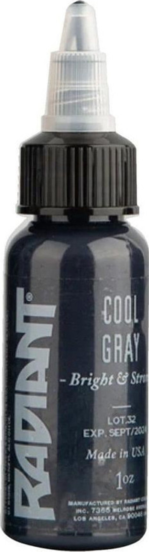 Cool Gray - Radiant Tattoo Dövme Boyası - 1oz/30ml