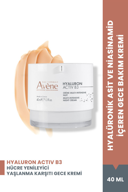 Hyaluron Activ B3 Hyaluronik Asit ve Niasinamid Gece Kremi 40 ml