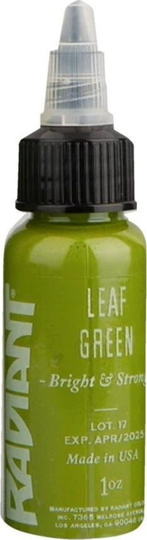 Leaf Green - Radiant Tattoo Dövme Boyası - 1oz/30ml