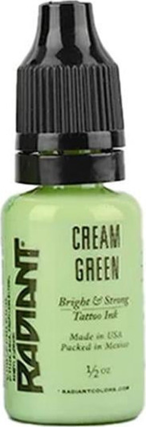 Cream Green - Radiant Tattoo Dövme Boyası - 0,5oz/15ml