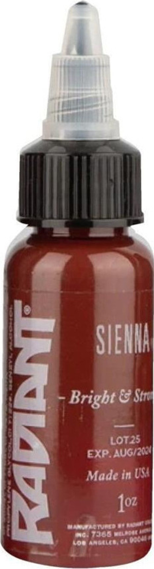 Sienna - Radiant Tattoo Dövme Boyası - 1oz/30ml