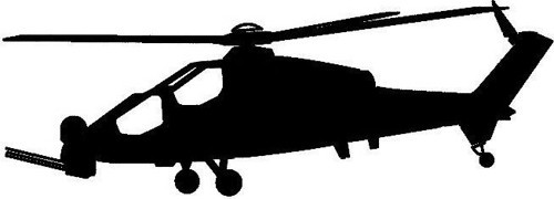 Atak Helikopter 25x10 Cm