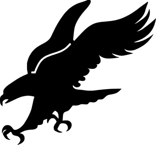 Avlanan Kartal - Araç, Oto, Laptop, Duvar Uyumlu Sticker 15*13 Cm