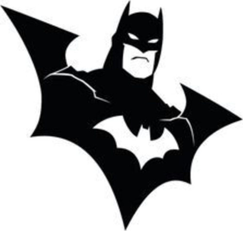 Batman Oto Motor Laptop Duvar Folyo Sticker 15 x 13
