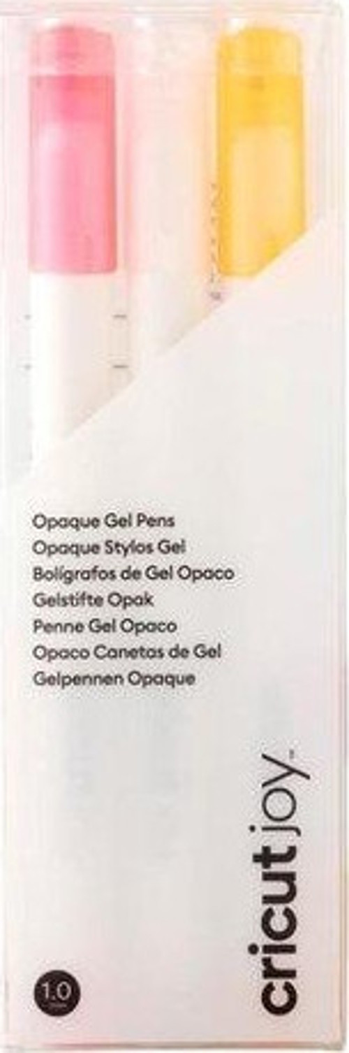 2009380 Joy Opak Jel 3Lü Kalem Seti 1.0Mm Beyaz Pembe Turuncu