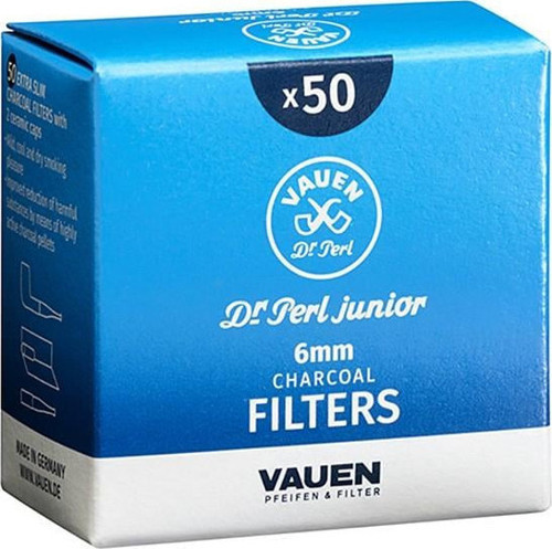 6mm Kömürlü Pipo Filtresi 50 Adet