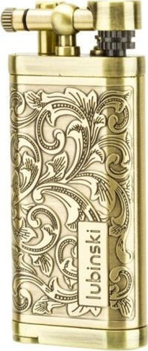 Yeni Stil Metal Gold İşleme Pipo Çakmağı