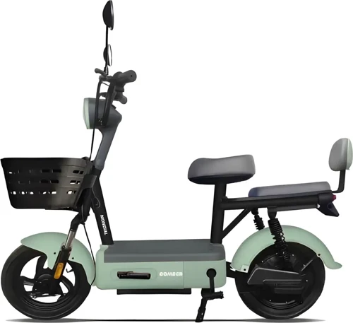 Bomber Elektrikli Motosiklet Yeşil 2026 - MondiMotor